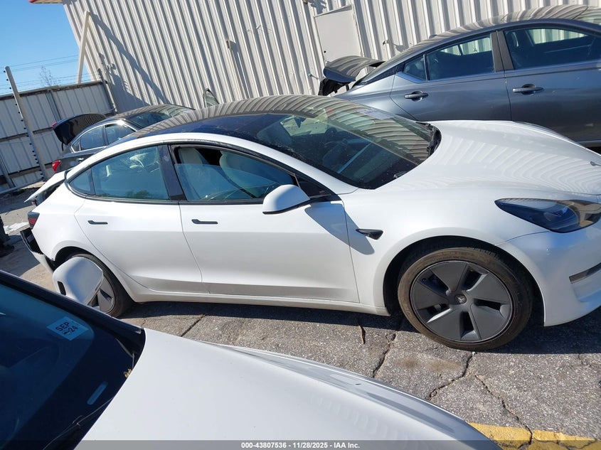2023 Tesla Model 3 Rear-Wheel Drive VIN: 5YJ3E1EA6PF422968 Lot: 43807536