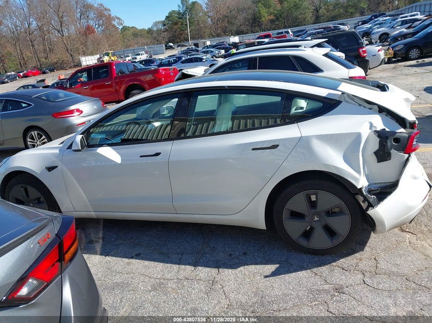 2023 Tesla Model 3 Rear-Wheel Drive VIN: 5YJ3E1EA6PF422968 Lot: 43807536