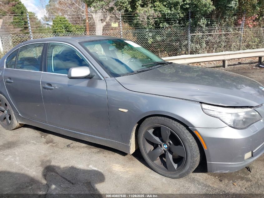 2008 BMW 528I VIN: WBANU53518C117110 Lot: 43807538