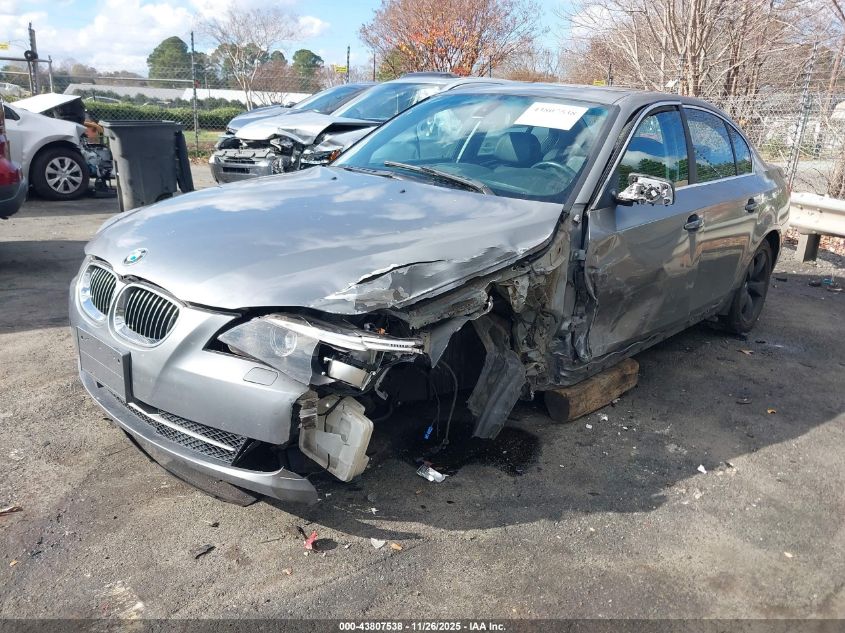 2008 BMW 528I VIN: WBANU53518C117110 Lot: 43807538