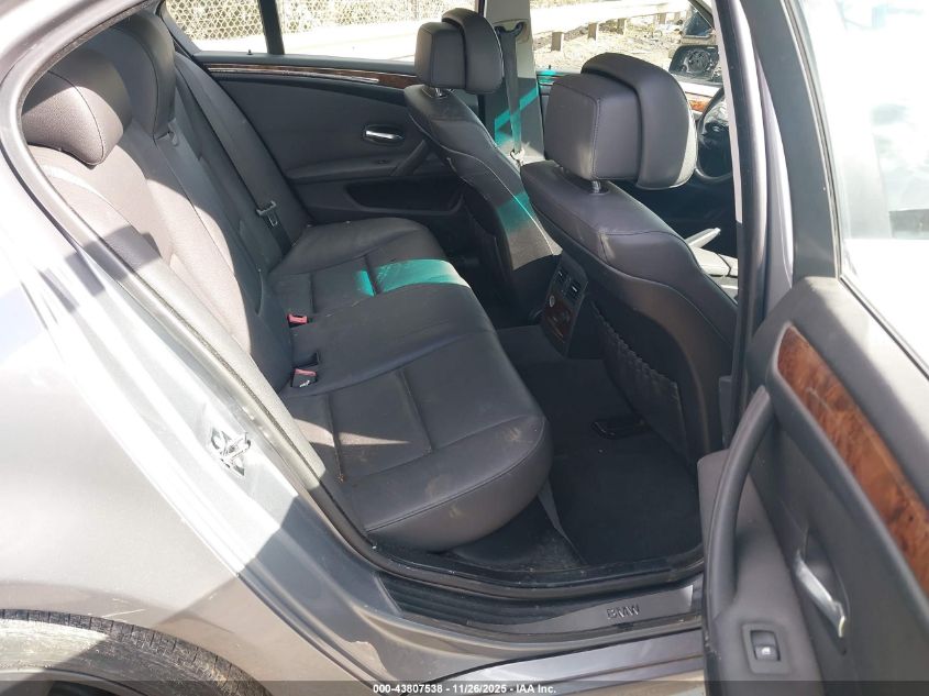 2008 BMW 528I VIN: WBANU53518C117110 Lot: 43807538