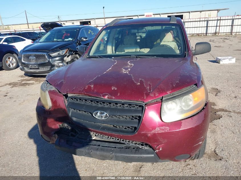2009 Hyundai Santa Fe Gls VIN: 5NMSG13D19H281182 Lot: 43807566