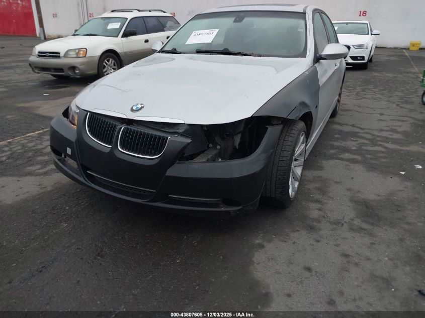 2008 BMW 328I VIN: WBAVA37558NL48040 Lot: 43807605