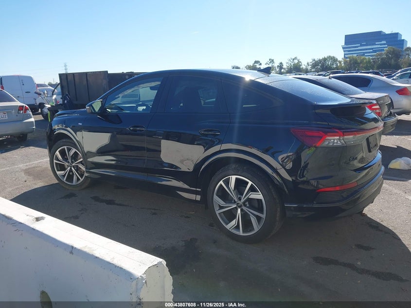 2024 Audi Q4 Sportback E-Tron Premium Plus 55 Quattro VIN: WA13UBFZ2RP062517 Lot: 43807608