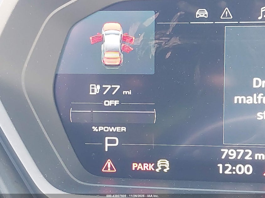 2024 Audi Q4 Sportback E-Tron Premium Plus 55 Quattro VIN: WA13UBFZ2RP062517 Lot: 43807608