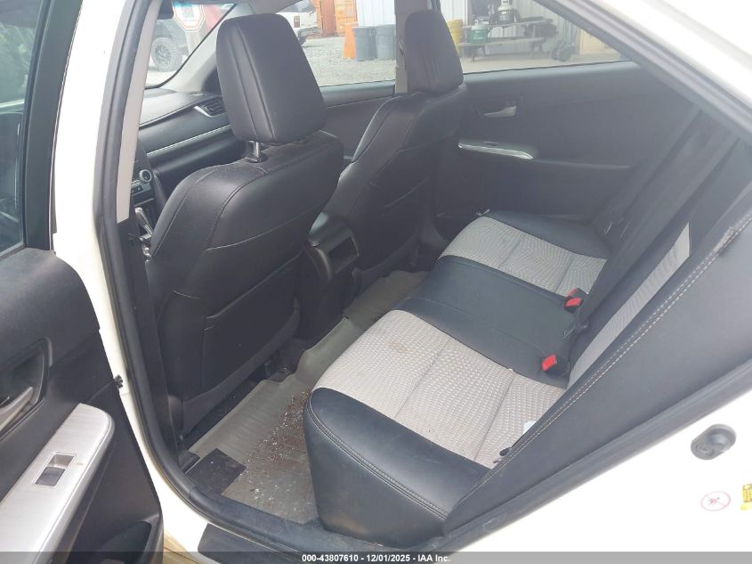 2014 Toyota Camry Se VIN: 4T1BF1FK8EU465742 Lot: 43807610