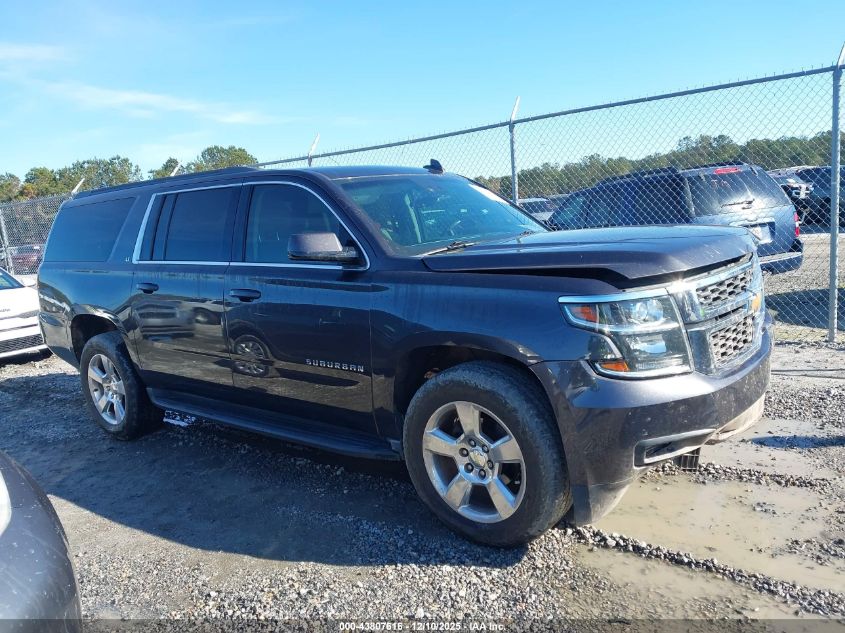 2015 Chevrolet Suburban 1500 Lt VIN: 1GNSCJKC4FR745097 Lot: 43807616