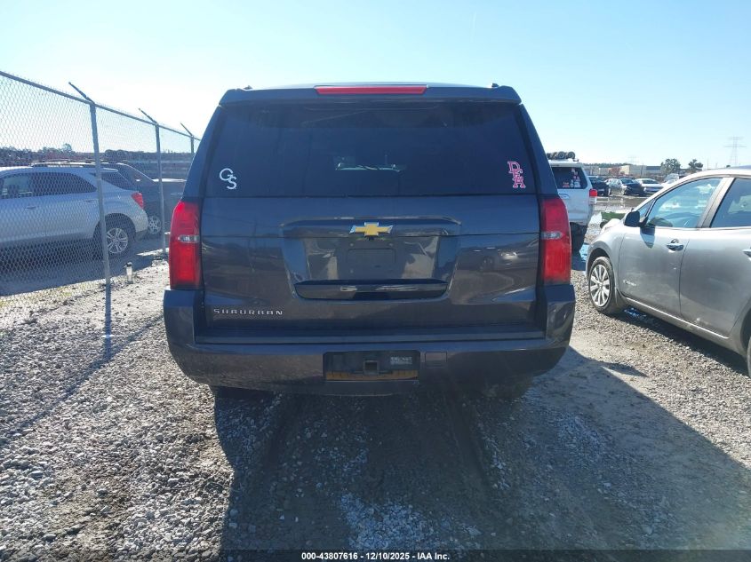 2015 Chevrolet Suburban 1500 Lt VIN: 1GNSCJKC4FR745097 Lot: 43807616