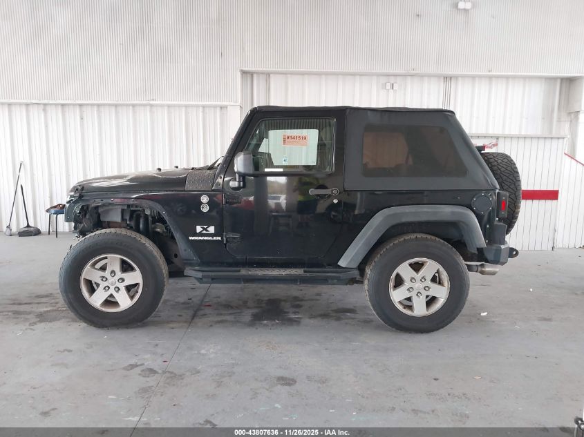 2008 Jeep Wrangler X VIN: 1J4FA24118L649817 Lot: 43807636