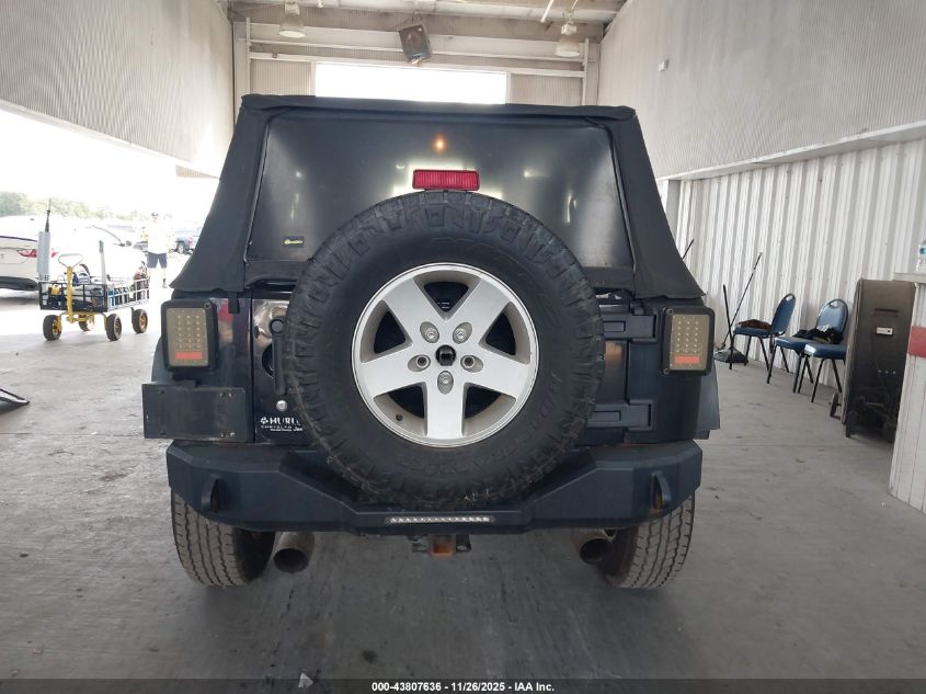 2008 Jeep Wrangler X VIN: 1J4FA24118L649817 Lot: 43807636