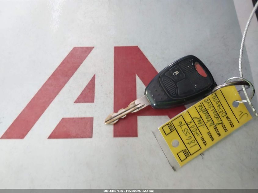 2008 Jeep Wrangler X VIN: 1J4FA24118L649817 Lot: 43807636