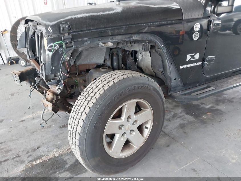 2008 Jeep Wrangler X VIN: 1J4FA24118L649817 Lot: 43807636