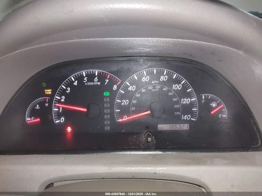 2005 Toyota Camry Le VIN: 4T1BE32K15U419724 Lot: 43807640