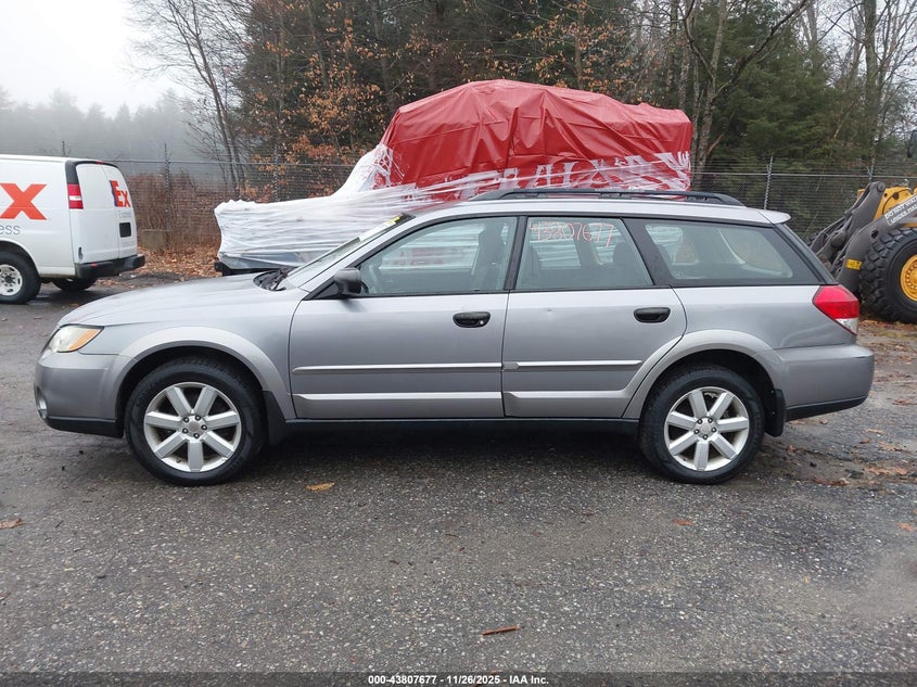 2008 Subaru Outback 2.5I/2.5I L.l. Bean Edition VIN: 4S4BP61C187334195 Lot: 43807677