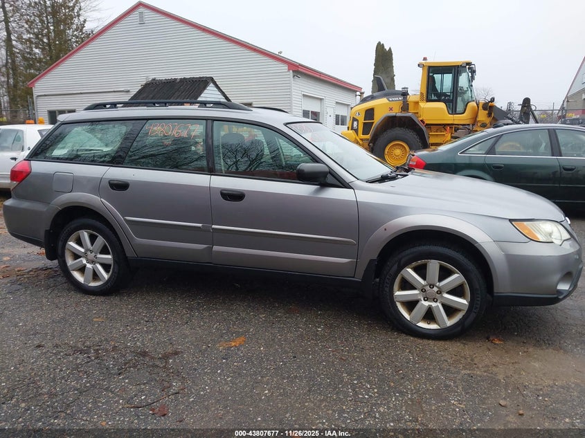 2008 Subaru Outback 2.5I/2.5I L.l. Bean Edition VIN: 4S4BP61C187334195 Lot: 43807677