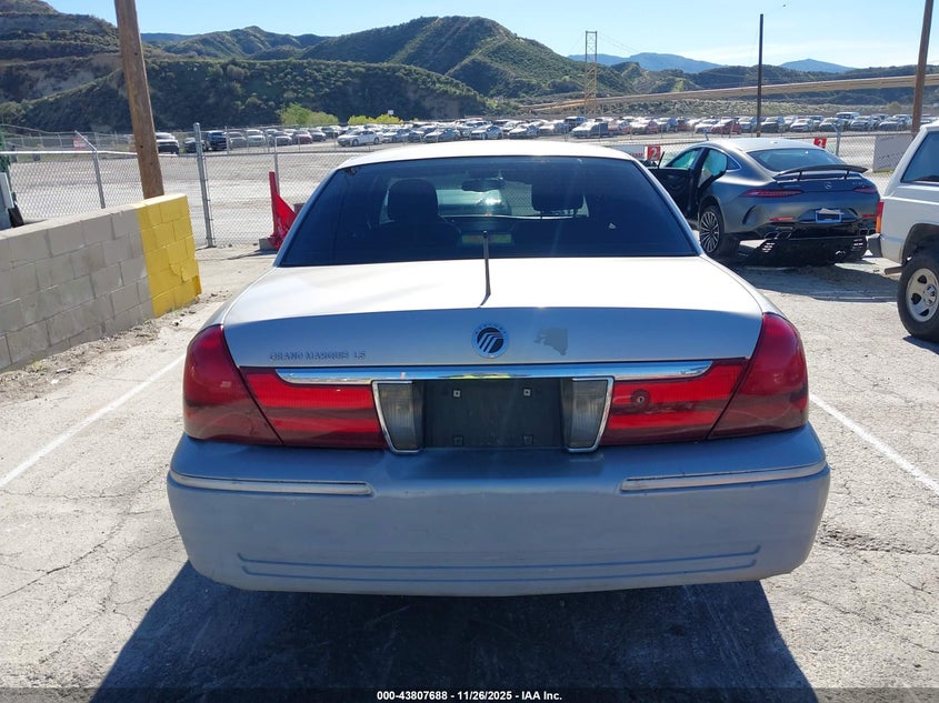2004 Mercury Grand Marquis Ls VIN: 2MEFM75W14X622276 Lot: 43807688