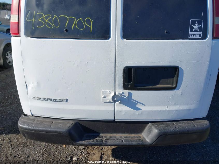 2007 Chevrolet Express Work Van VIN: 1GCFG15XX71181131 Lot: 43807709