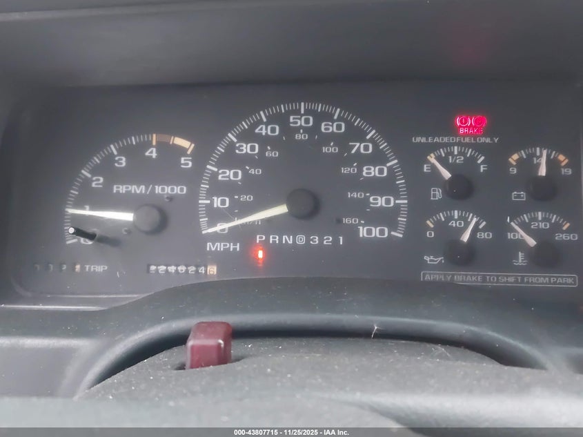 1995 Chevrolet Gmt-400 C2500 VIN: 2GCFC29K4S1179779 Lot: 43807715