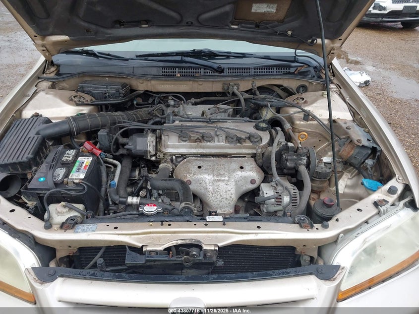 2001 Honda Accord 2.3 Lx VIN: 1HGCG56451A110667 Lot: 43807716