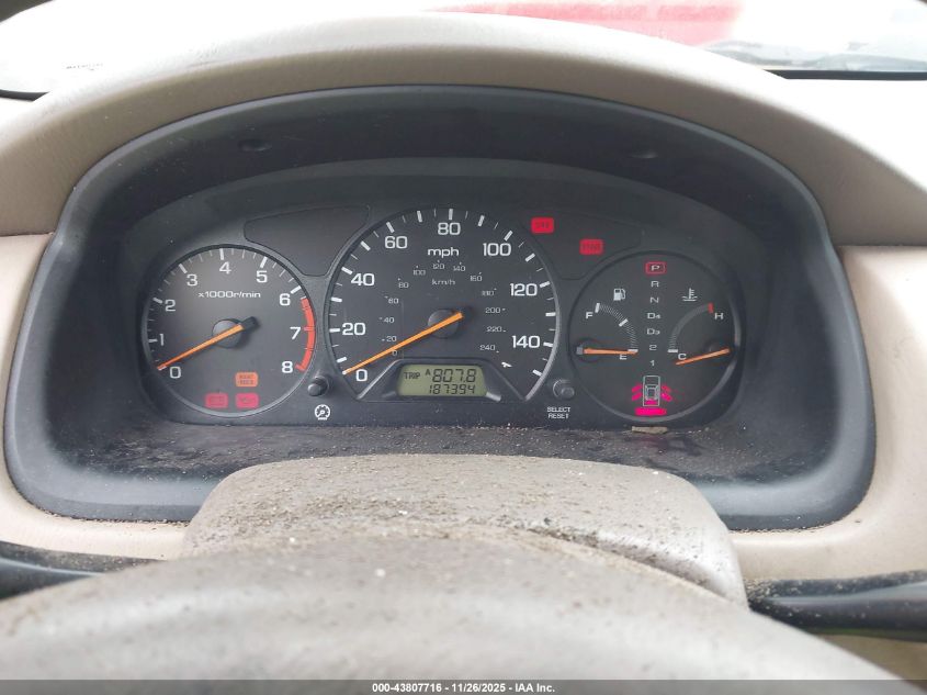 2001 Honda Accord 2.3 Lx VIN: 1HGCG56451A110667 Lot: 43807716