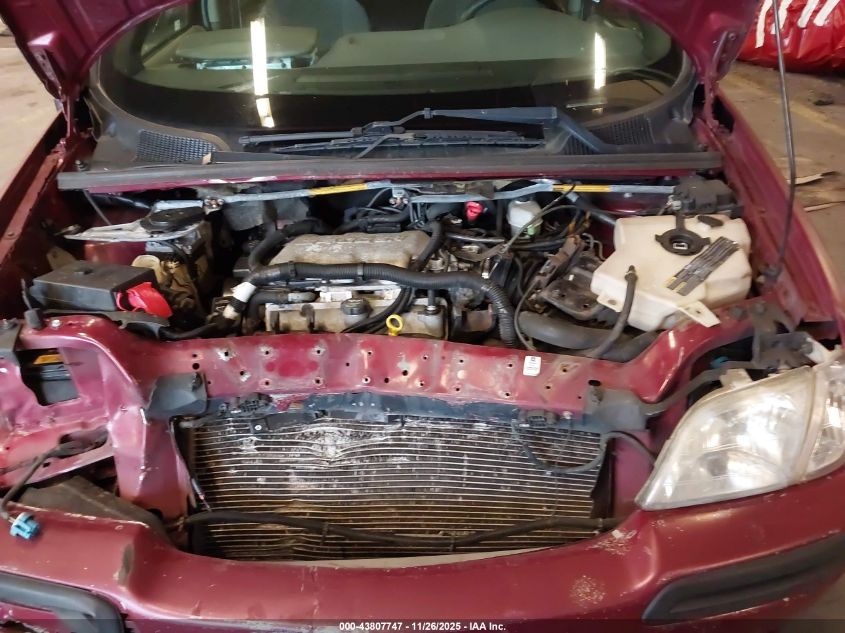 2004 Chevrolet Venture Ls VIN: 1GNDX03EX4D241686 Lot: 43807747