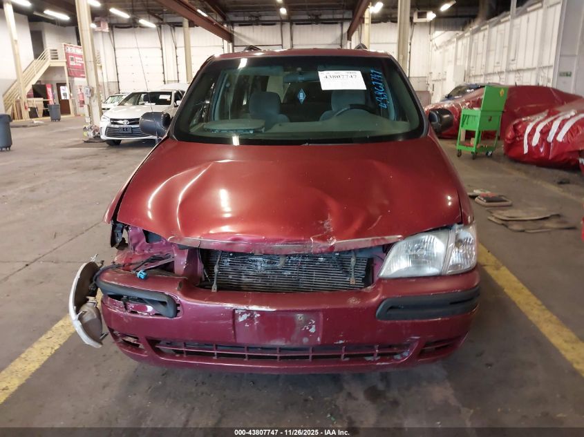 2004 Chevrolet Venture Ls VIN: 1GNDX03EX4D241686 Lot: 43807747