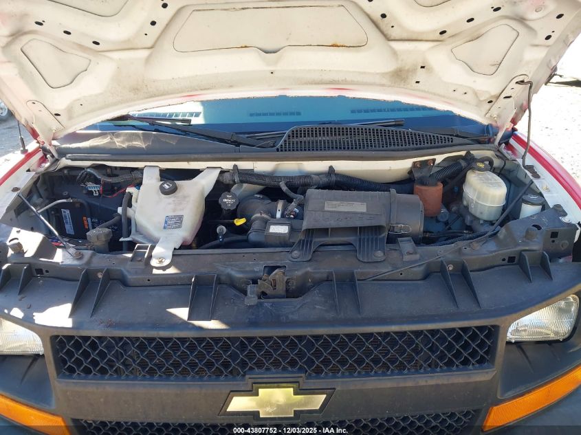 2015 Chevrolet Express 2500 Work Van VIN: 1GCWGFCF3F1215870 Lot: 43807752