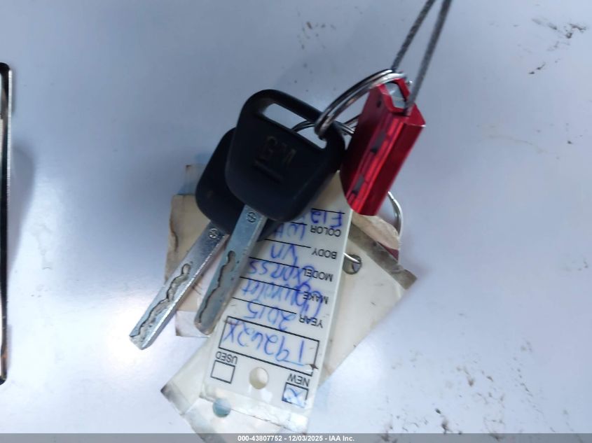 2015 Chevrolet Express 2500 Work Van VIN: 1GCWGFCF3F1215870 Lot: 43807752