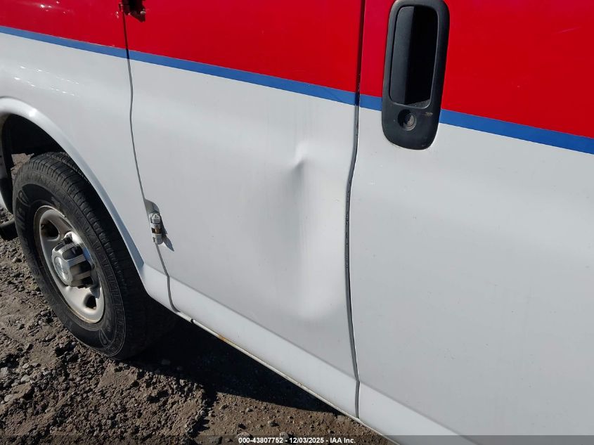 2015 Chevrolet Express 2500 Work Van VIN: 1GCWGFCF3F1215870 Lot: 43807752