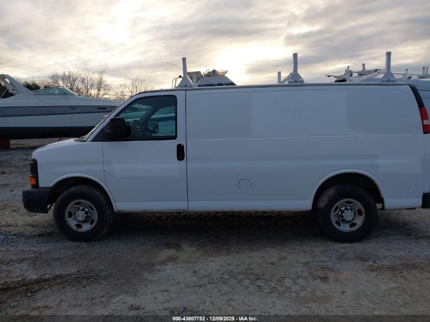 2015 Chevrolet Express 2500 Work Van VIN: 1GCWGFCF3F1215870 Lot: 43807752