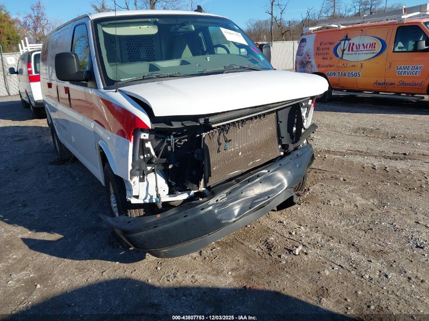 2020 Chevrolet Express Cargo Rwd 2500 Regular Wheelbase Wt VIN: 1GCWGAFP4L1272310 Lot: 43807753