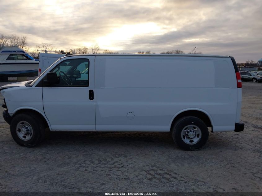 2020 Chevrolet Express Cargo Rwd 2500 Regular Wheelbase Wt VIN: 1GCWGAFP4L1272310 Lot: 43807753