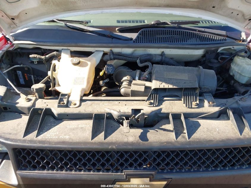 2012 Chevrolet Express 2500 Work Van VIN: 1GCWGFCAXC1167865 Lot: 43807754