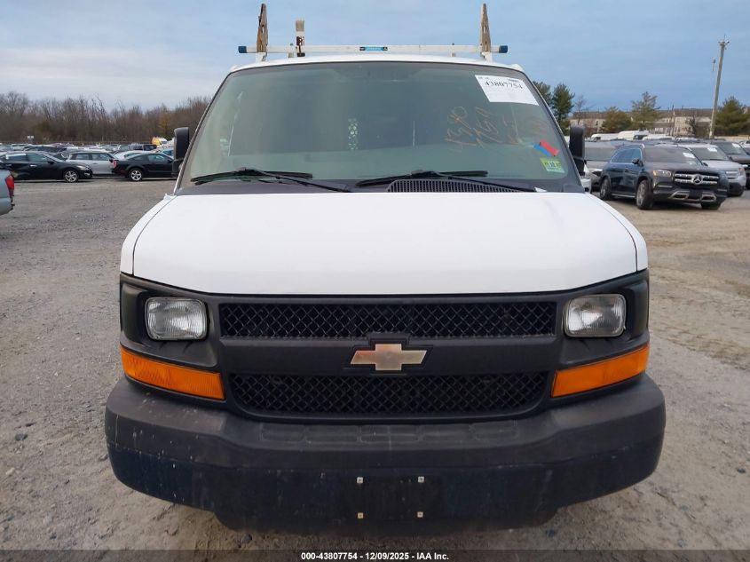 2012 Chevrolet Express 2500 Work Van VIN: 1GCWGFCAXC1167865 Lot: 43807754