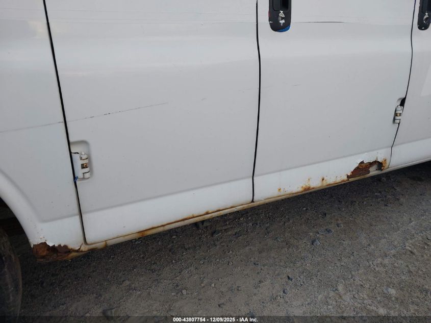 2012 Chevrolet Express 2500 Work Van VIN: 1GCWGFCAXC1167865 Lot: 43807754