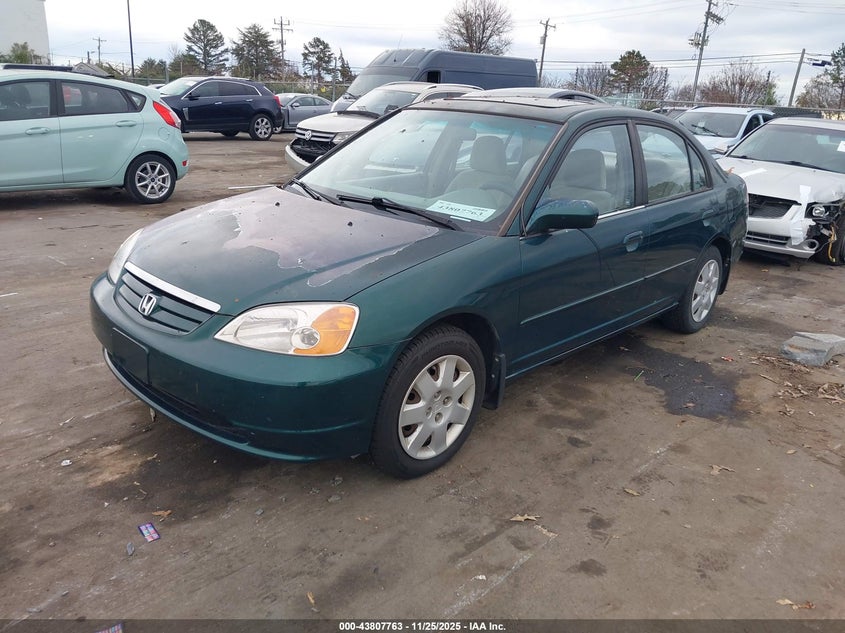 1HGES26772L006655 2002 HONDA CIVIC photo no. 2