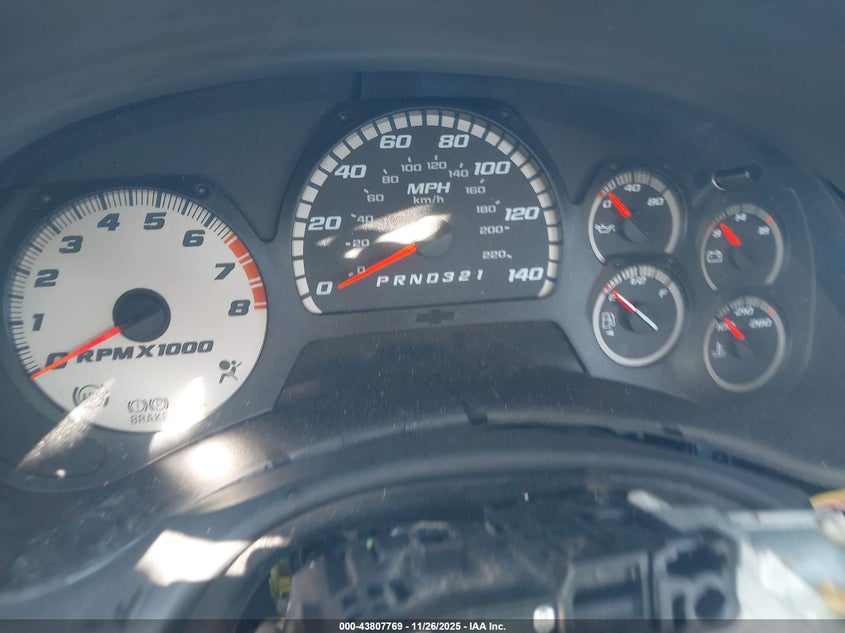 2008 Chevrolet Trailblazer Ss VIN: 1GNES13H782218631 Lot: 43807769