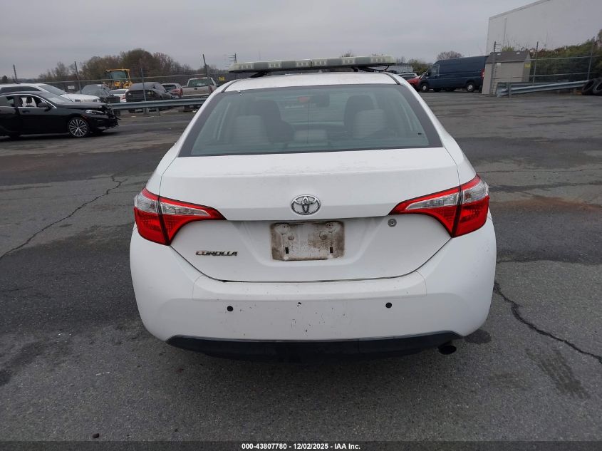 2015 Toyota Corolla L VIN: 2T1BURHE3FC290041 Lot: 43807780