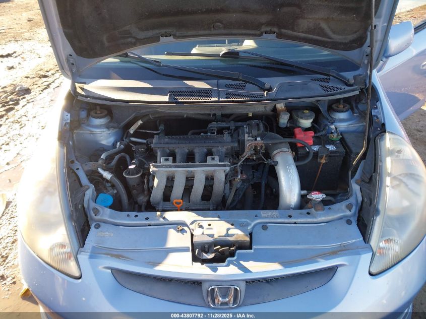 2008 Honda Fit Sport VIN: JHMGD37688S037181 Lot: 43807792