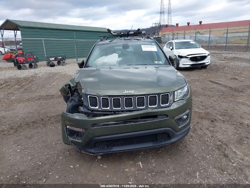 2018 Jeep Compass Latitude 4X4 VIN: 3C4NJDBB4JT397967 Lot: 43807816