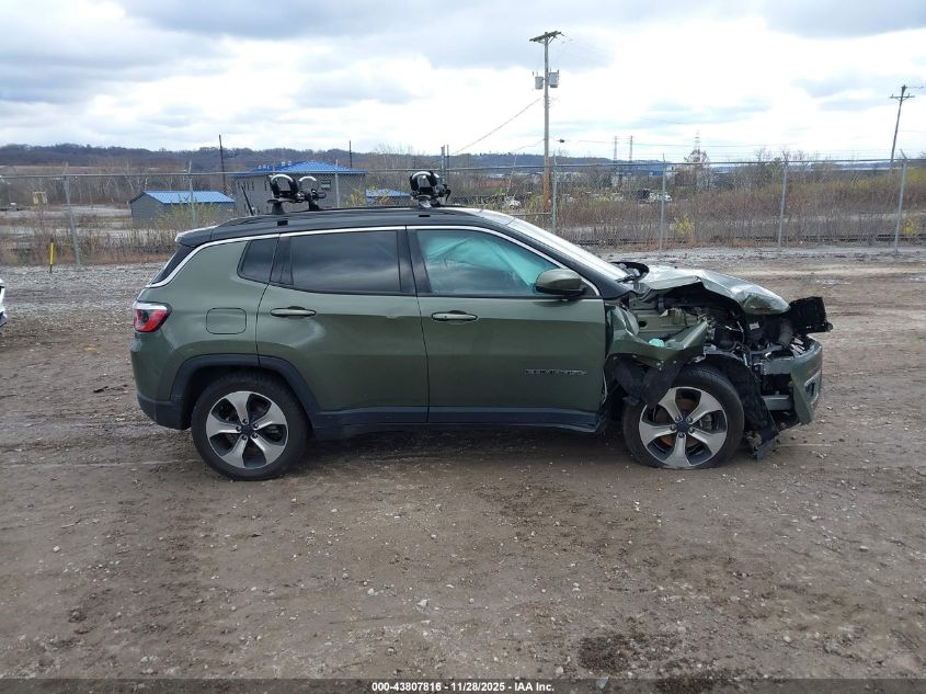 2018 Jeep Compass Latitude 4X4 VIN: 3C4NJDBB4JT397967 Lot: 43807816