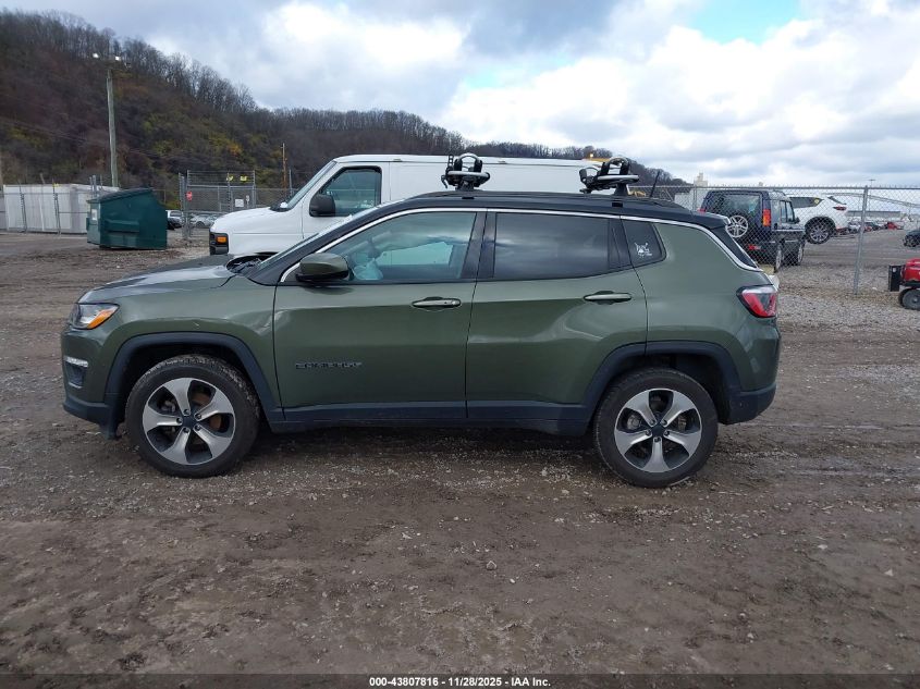 2018 Jeep Compass Latitude 4X4 VIN: 3C4NJDBB4JT397967 Lot: 43807816