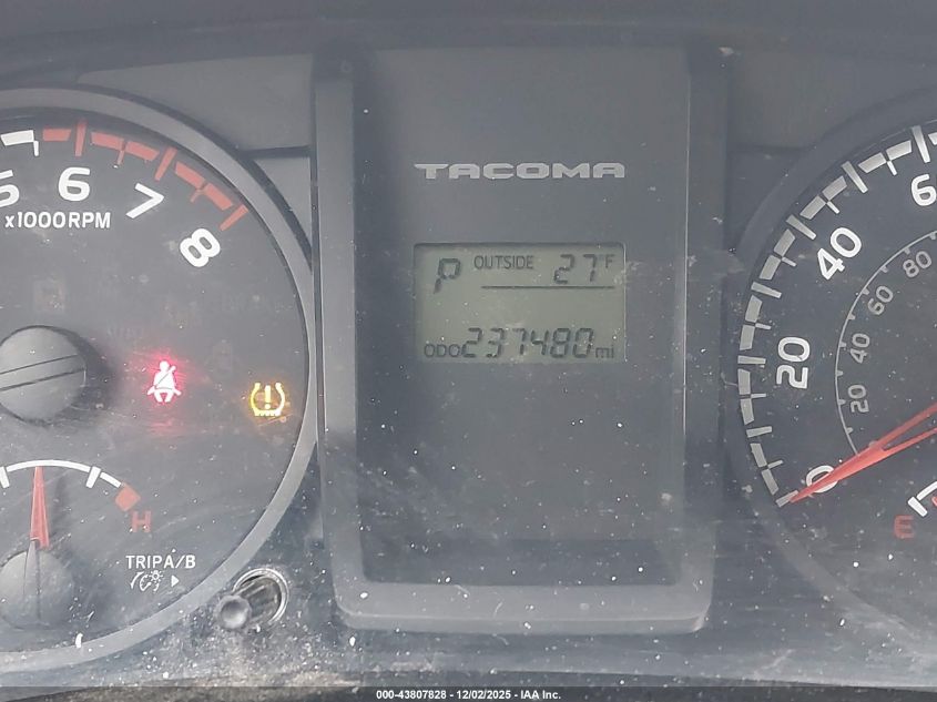 2016 Toyota Tacoma Sr VIN: 5TFRX5GN3GX068540 Lot: 43807828