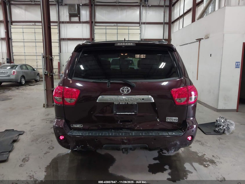 2014 Toyota Sequoia Limited 5.7L V8 VIN: 05TDJY5G18ES09981 Lot: 43807847