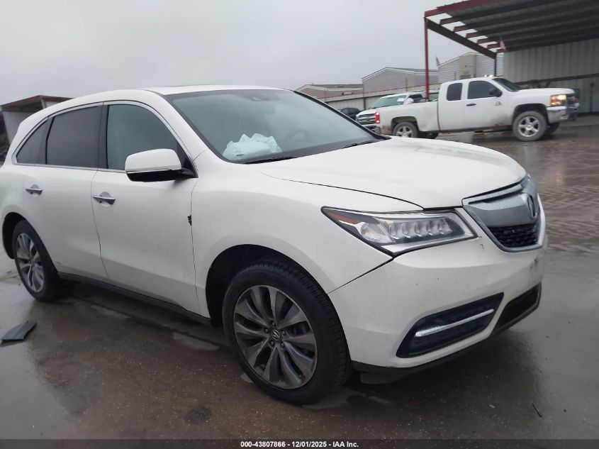 ACURA MDX TECHNOLOGY PACKAGE