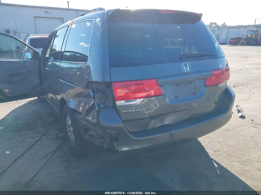 2008 Honda Odyssey Ex-L VIN: 5FNRL38668B109536 Lot: 43807874