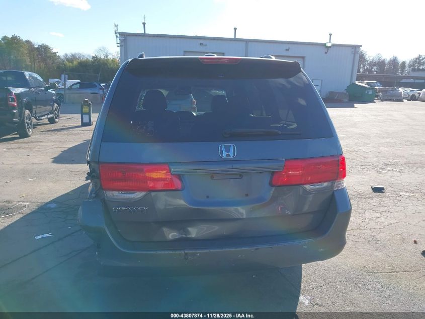 2008 Honda Odyssey Ex-L VIN: 5FNRL38668B109536 Lot: 43807874