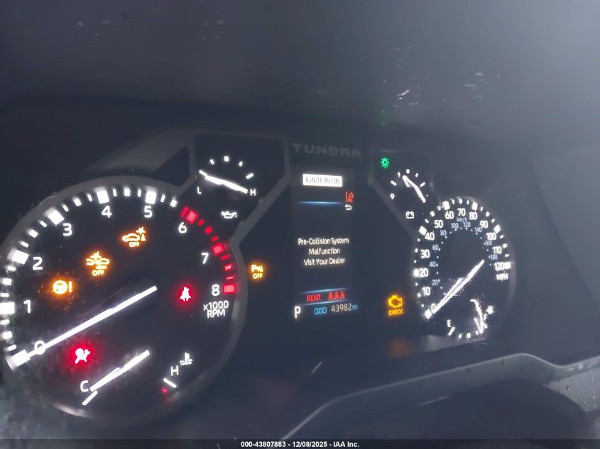 2022 Toyota Tundra Limited VIN: 5TFJA5DB8NX036074 Lot: 43807883