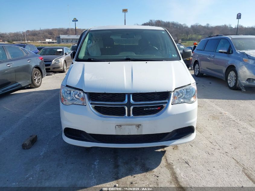 2017 Dodge Grand Caravan Se VIN: 002C4RDGBG5HR8601 Lot: 43807890