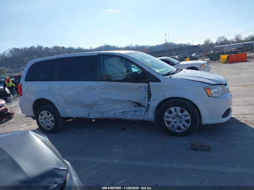 2017 Dodge Grand Caravan Se VIN: 002C4RDGBG5HR8601 Lot: 43807890